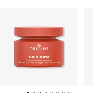 Origins YOUTHTOPIA Peptide Plumping Apple Cream - Coral Orange Jar NIB